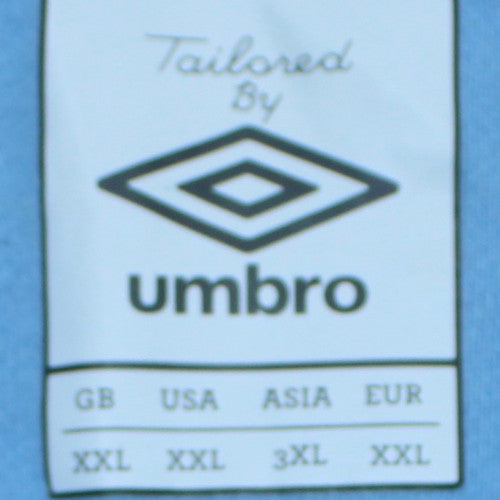 Umbro Men’s Blue Full Zip Hoodie Manchester City XXL
