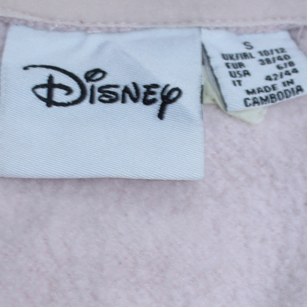 Disney Women’s Pink Dumbo Pullover Hoodie Size S
