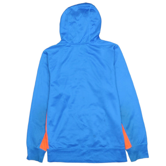 Nike Boys Blue Therma-Fit Pullover Hoodie XL - Athletic Winter Wear