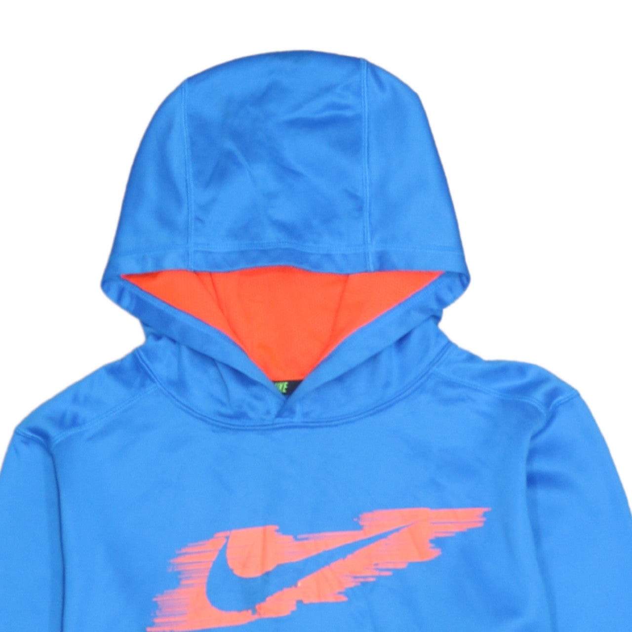 Nike Boys Blue Therma-Fit Pullover Hoodie XL - Athletic Winter Wear