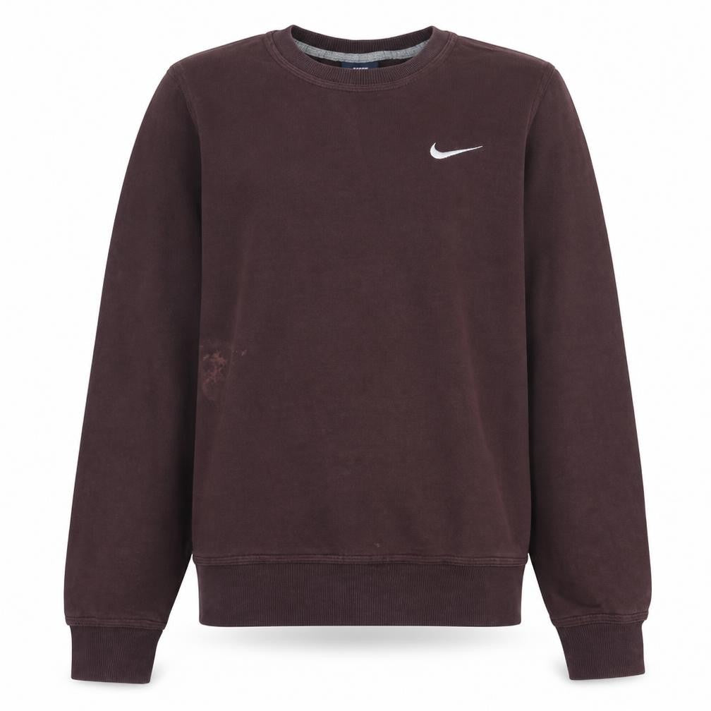 Nike Men's Brown XS Crew Neck Pullover Sweatshirt