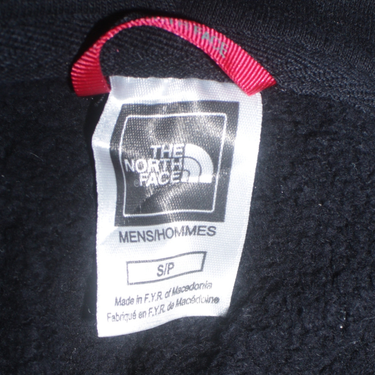 The North Face Men's Black Pullover Hoodie Size S Logo Fleece