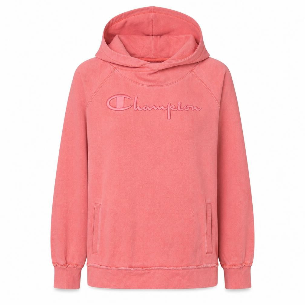 Champion Women's Pink Pullover Hoodie Small Heritage Fit Sweatshirt