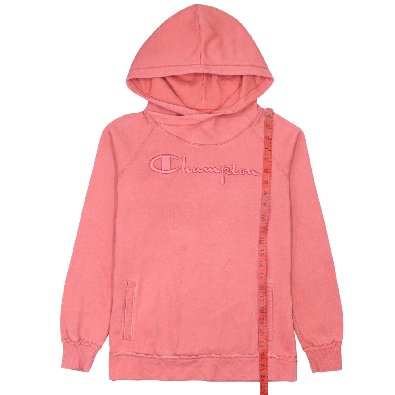 Champion Women's Pink Pullover Hoodie Small Heritage Fit Sweatshirt