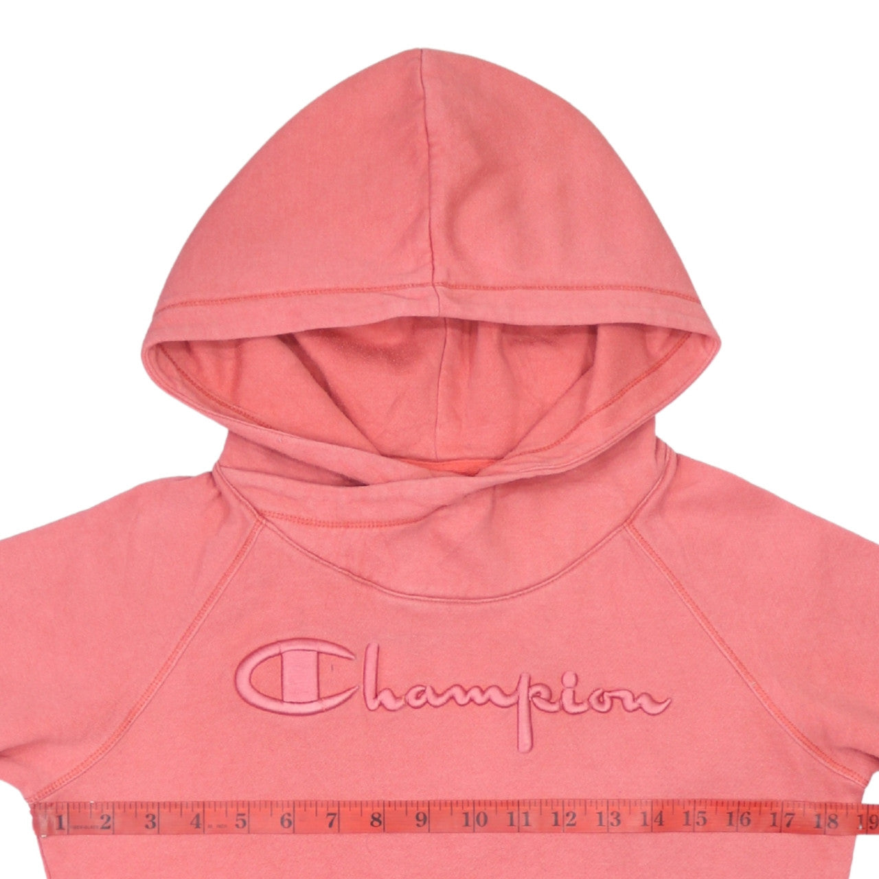 Champion Women's Pink Pullover Hoodie Small Heritage Fit Sweatshirt