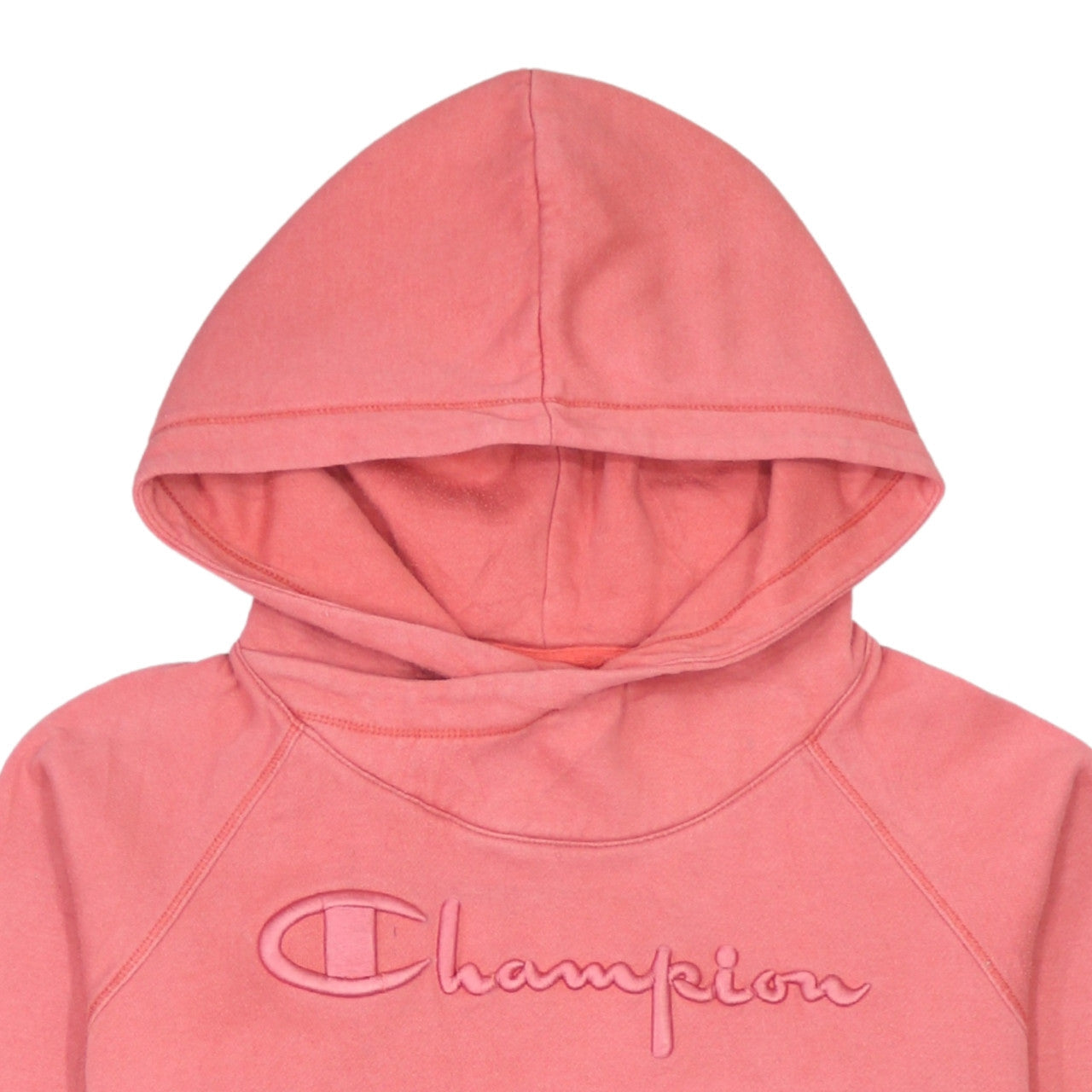 Champion Women's Pink Pullover Hoodie Small Heritage Fit Sweatshirt