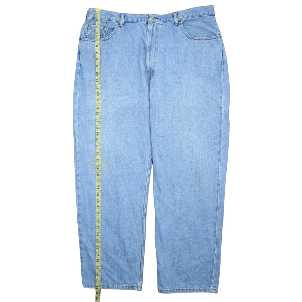 Levi's Men's Blue 550 Relaxed Fit Straight Denim Jeans 42x30