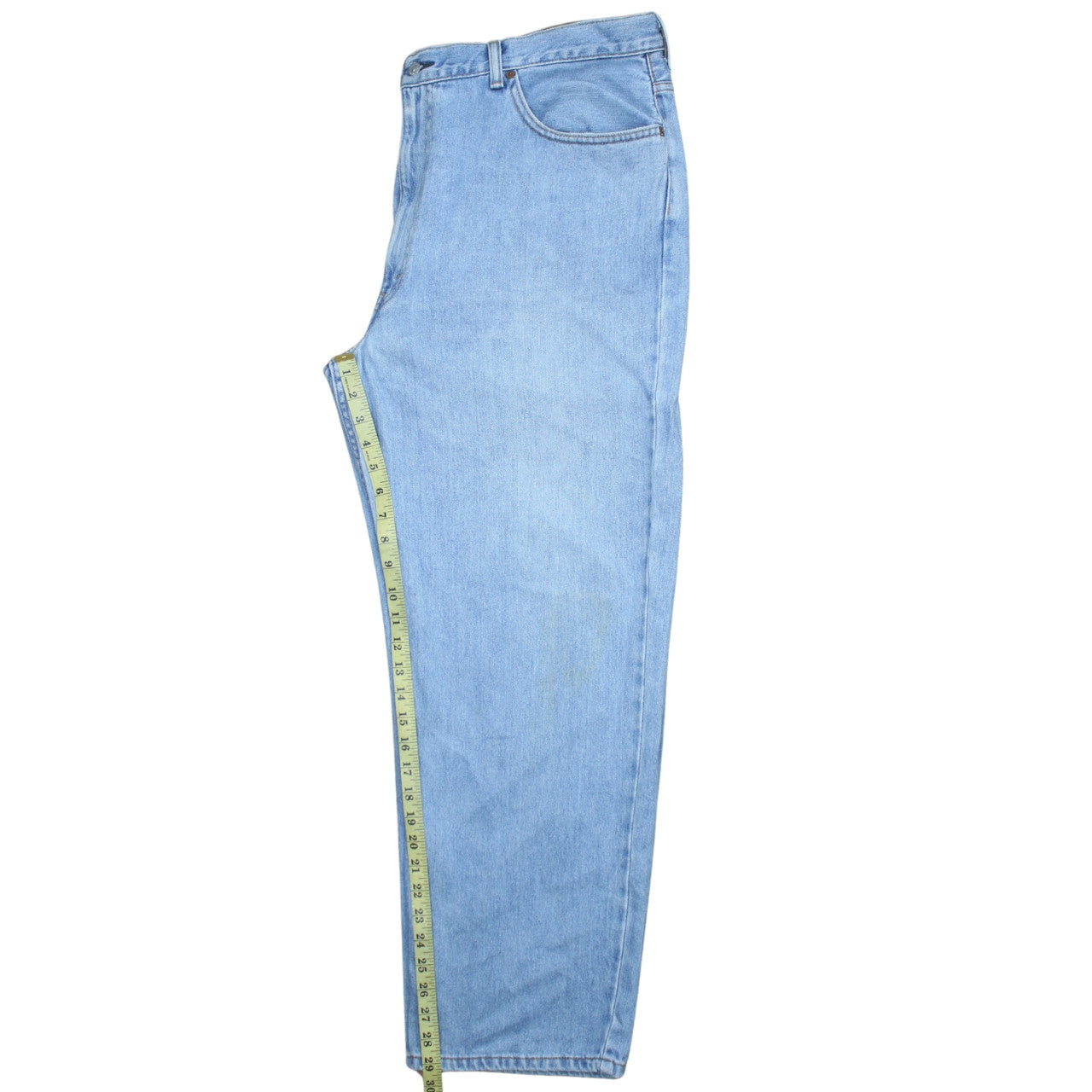 Levi's Men's Blue 550 Relaxed Fit Straight Denim Jeans 42x30