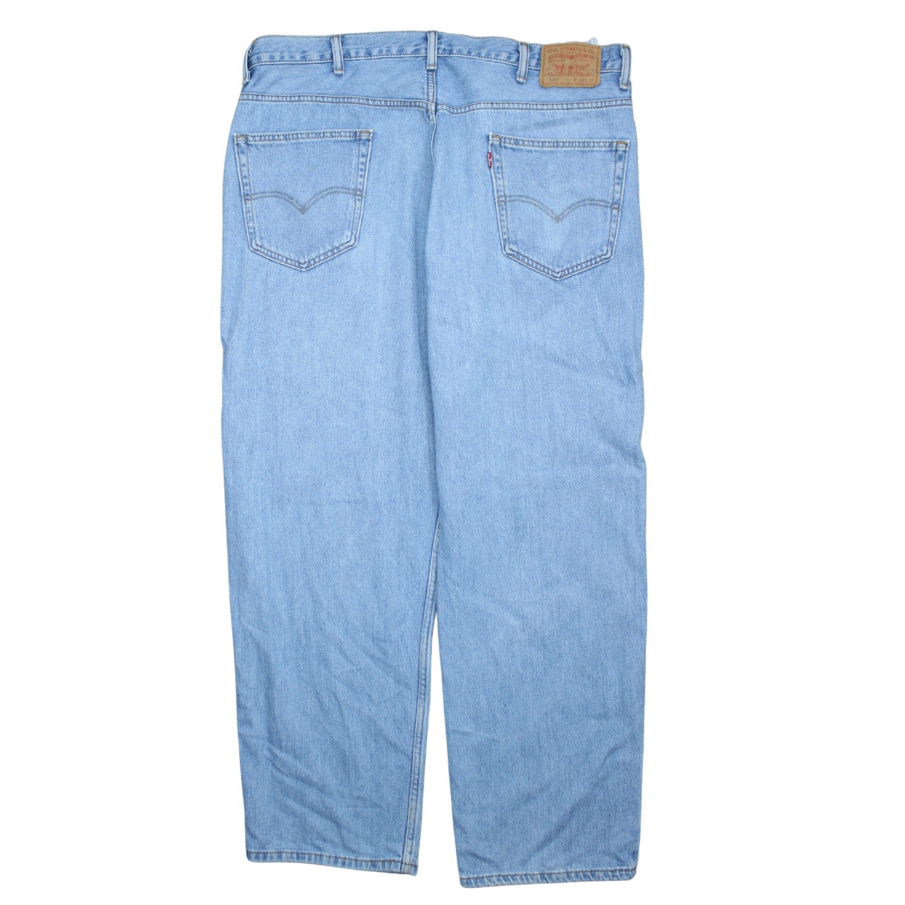 Levi's Men's Blue 550 Relaxed Fit Straight Denim Jeans 42x30