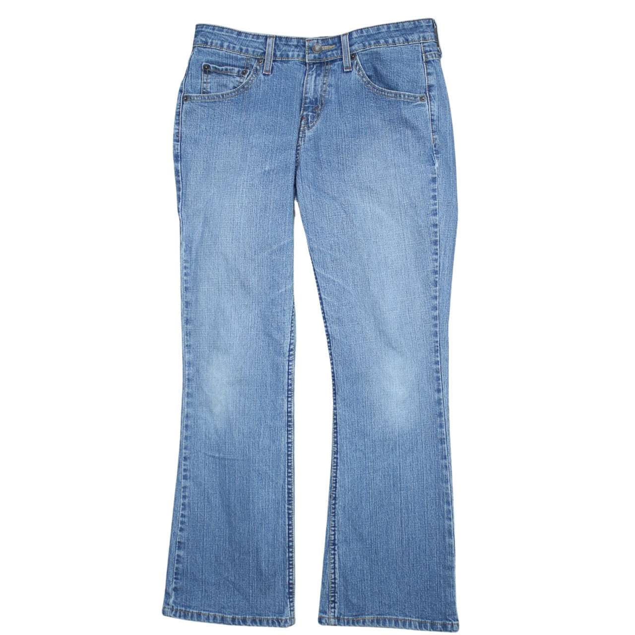 Levi Strauss Women's Blue Bootcut Low Rise Stretch Jeans Size 4