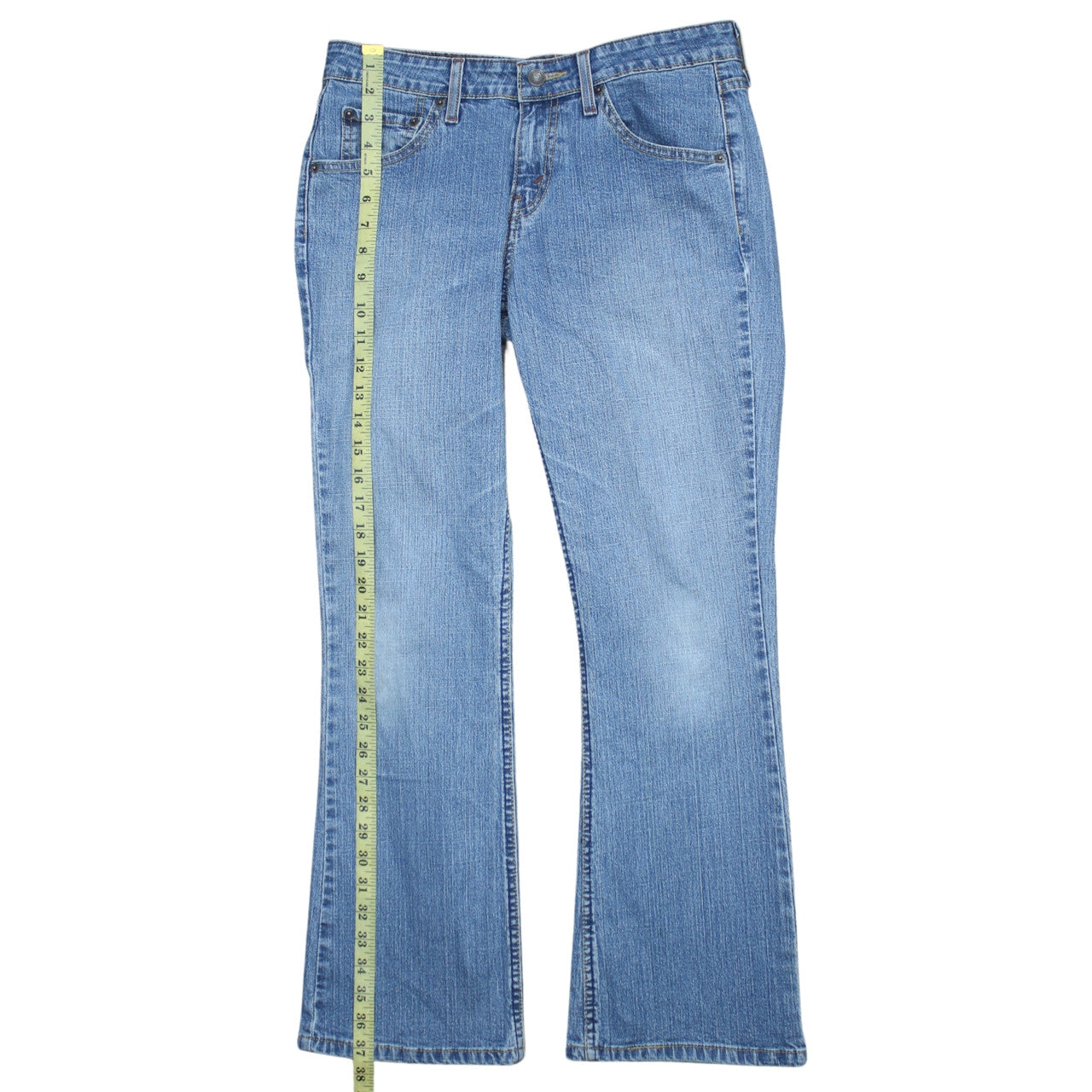 Levi Strauss Women's Blue Bootcut Low Rise Stretch Jeans Size 4