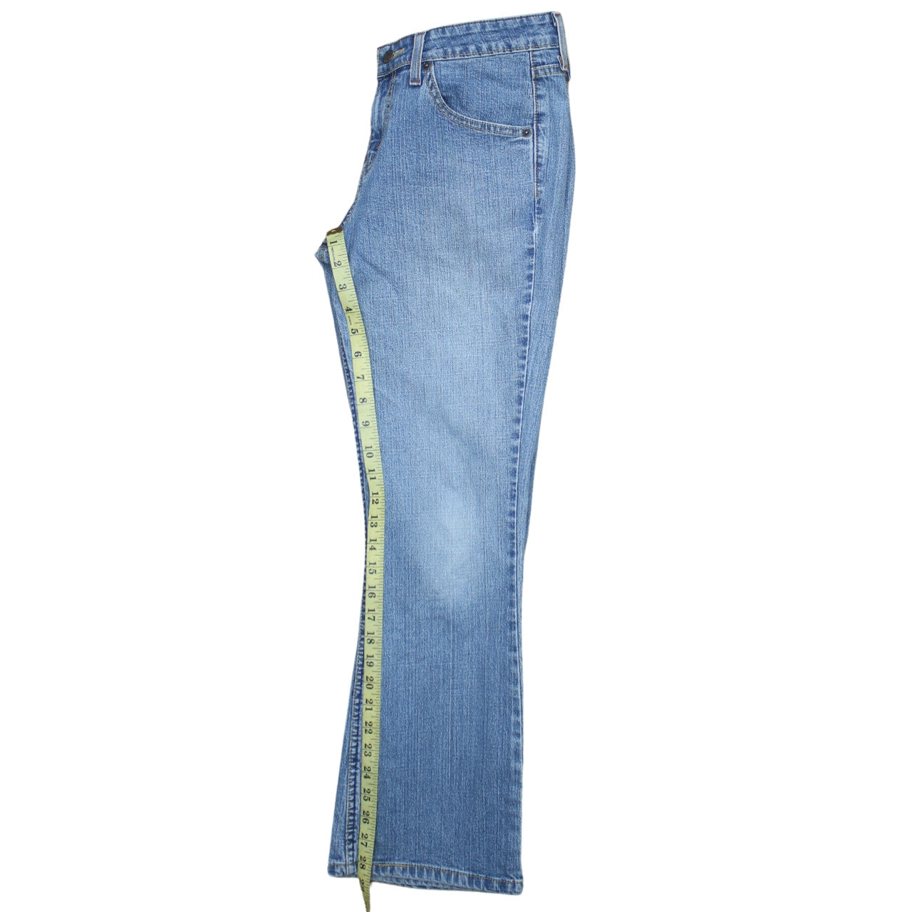 Levi Strauss Women's Blue Bootcut Low Rise Stretch Jeans Size 4