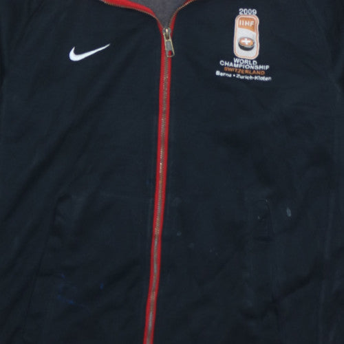 Nike Men's Black Full Zip Sports Sweatshirt M 2009 INWF Championship