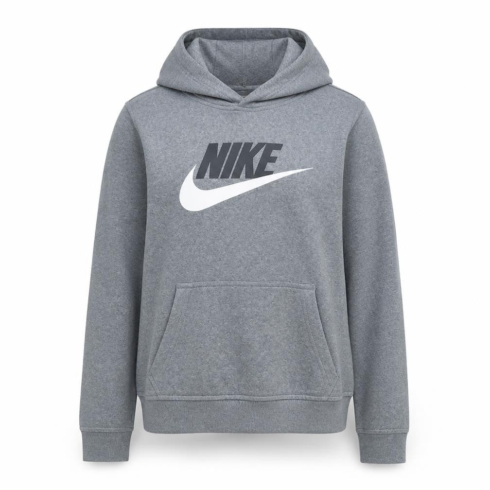 Nike Womens Grey Pullover Hoodie XL Hooded Sweatshirt