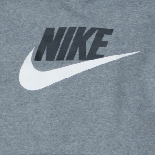 Nike Womens Grey Pullover Hoodie XL Hooded Sweatshirt