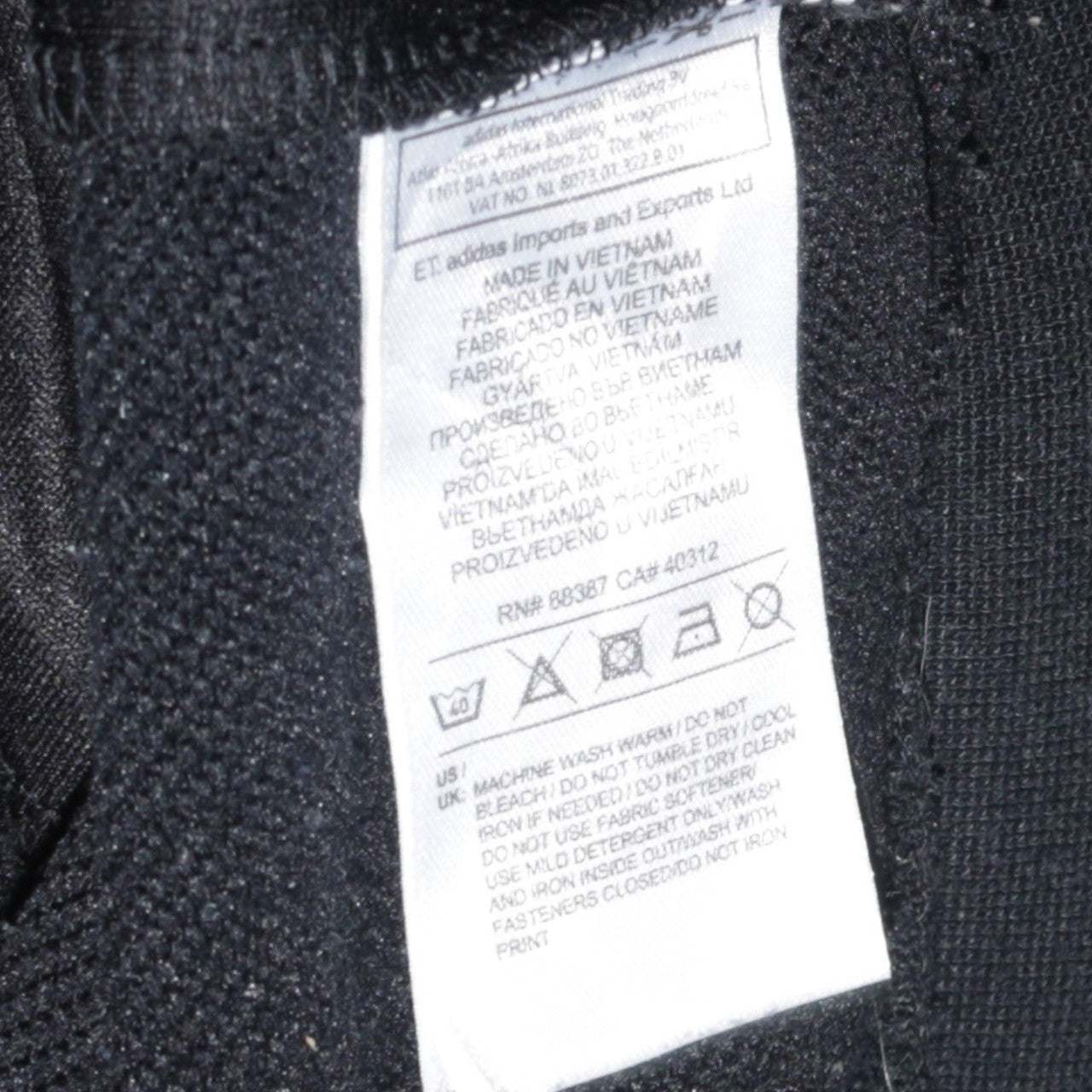 Adidas Men's Black Full Zip Hoodie L Lightweight Sportswear