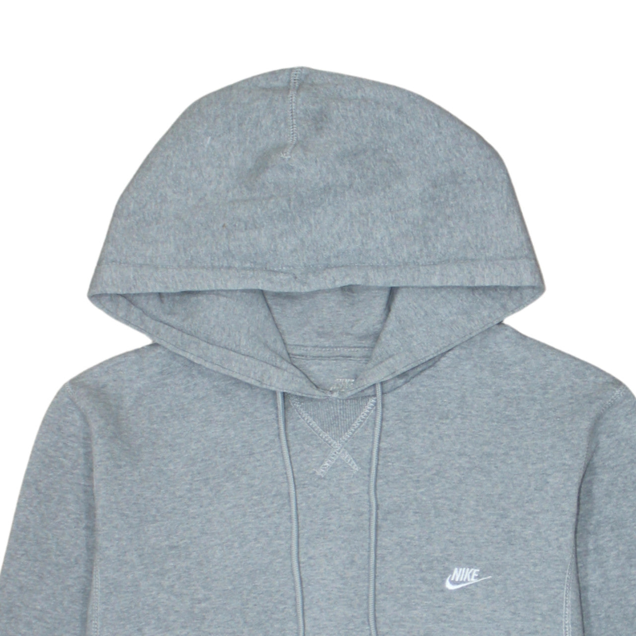 Nike Men's Grey Pullover Hoodie Small Regular Fit Sportswear