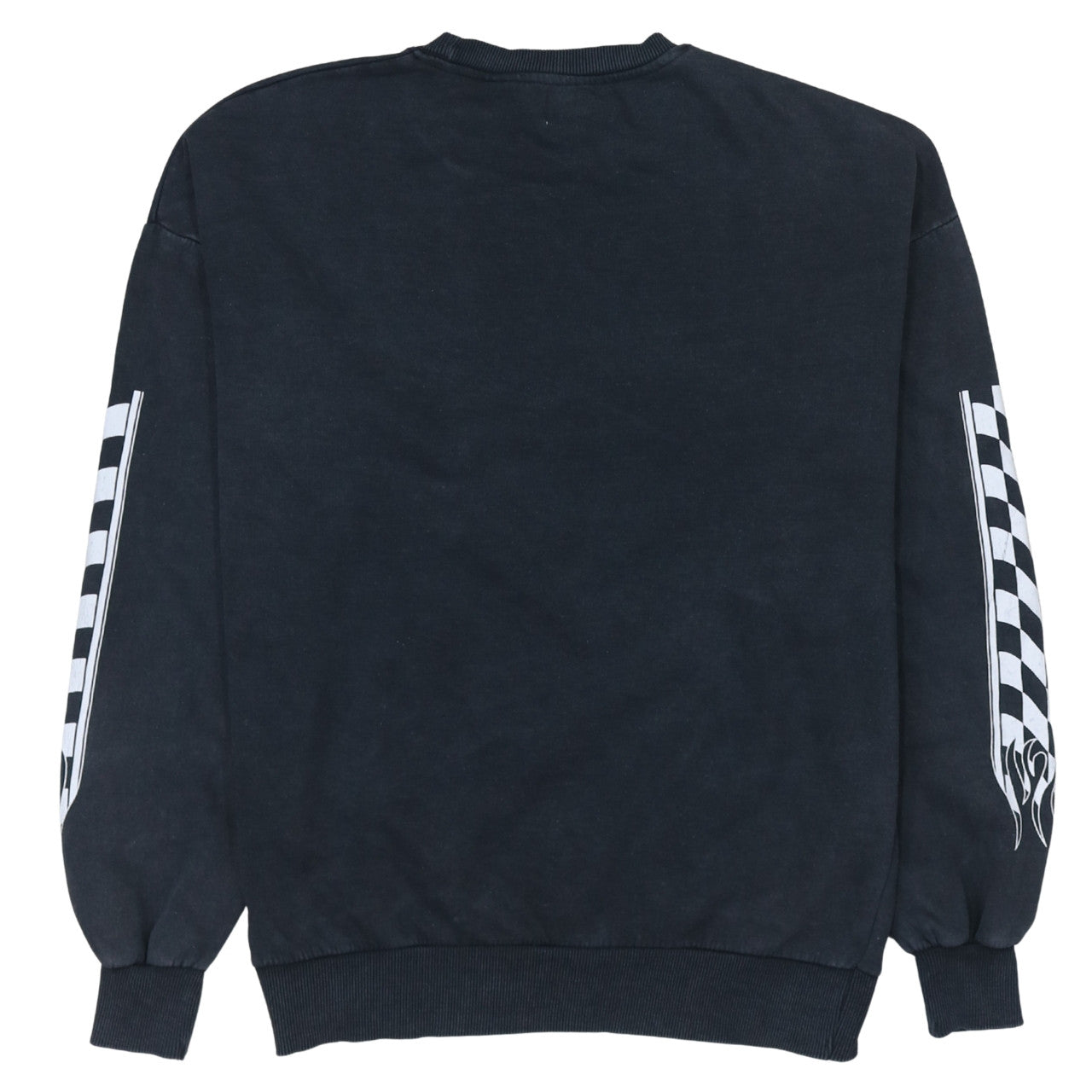 Pull&Bear Men's Black Graphic Metallica Pullover Sweatshirt S