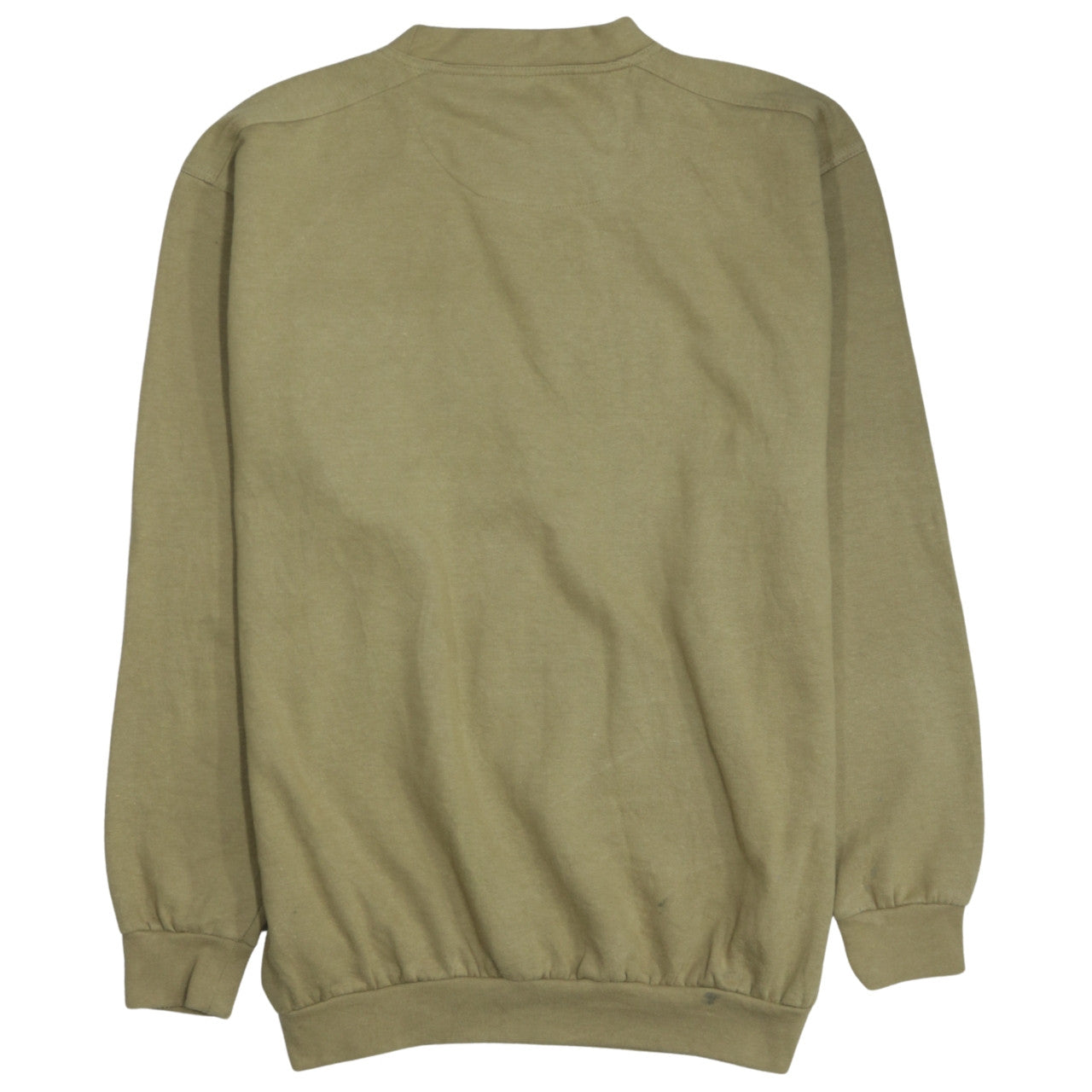 Kansas Men's Beige Pullover Workwear Sweatshirt Size L