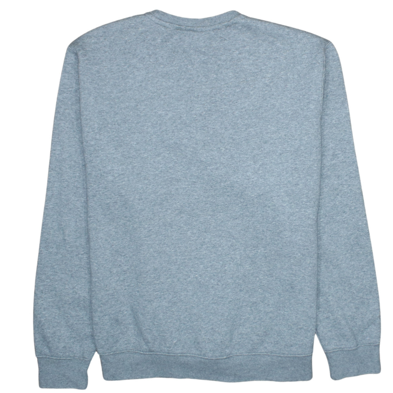 Nike Men Grey Crew Neck Pullover Sweatshirt M Regular Fit