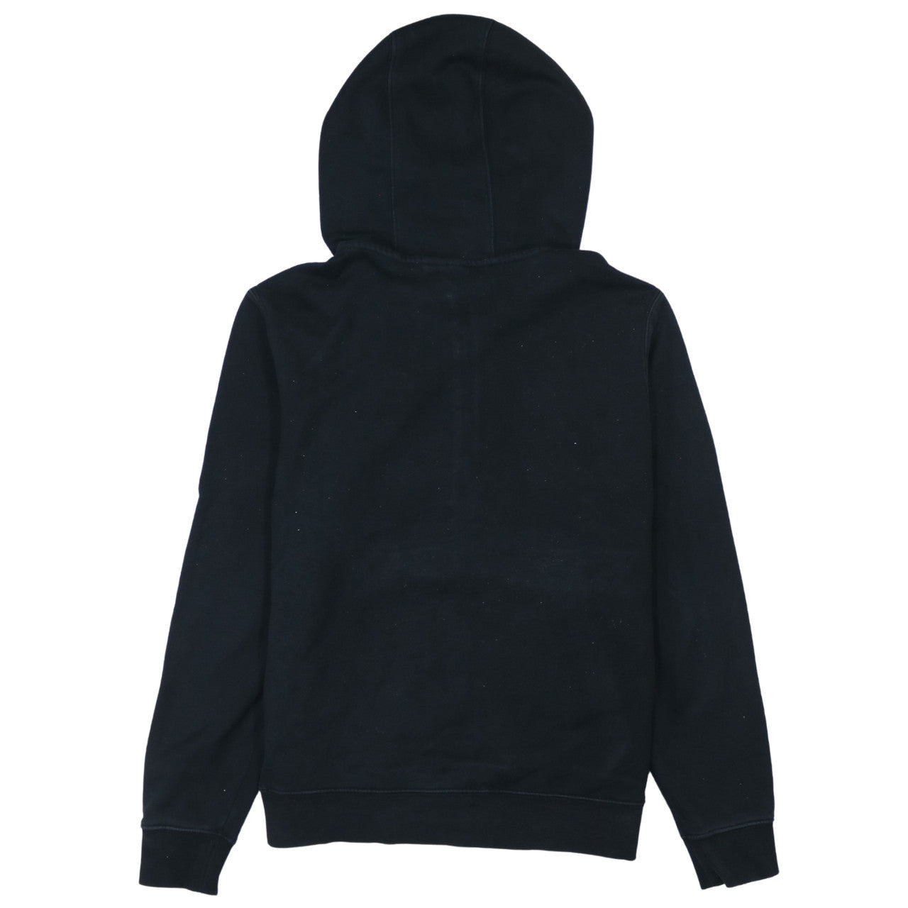 Nike Boys Black XL Pullover Hoodie with Half Zip and Logo Design