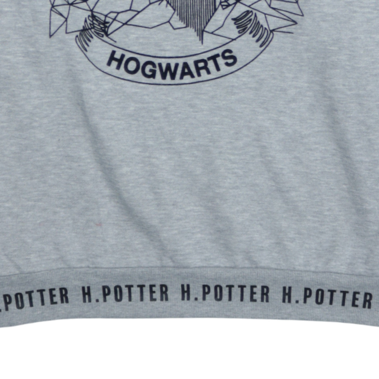 Harry Potter Women's Grey Hogwarts Pullover Hoodie XL