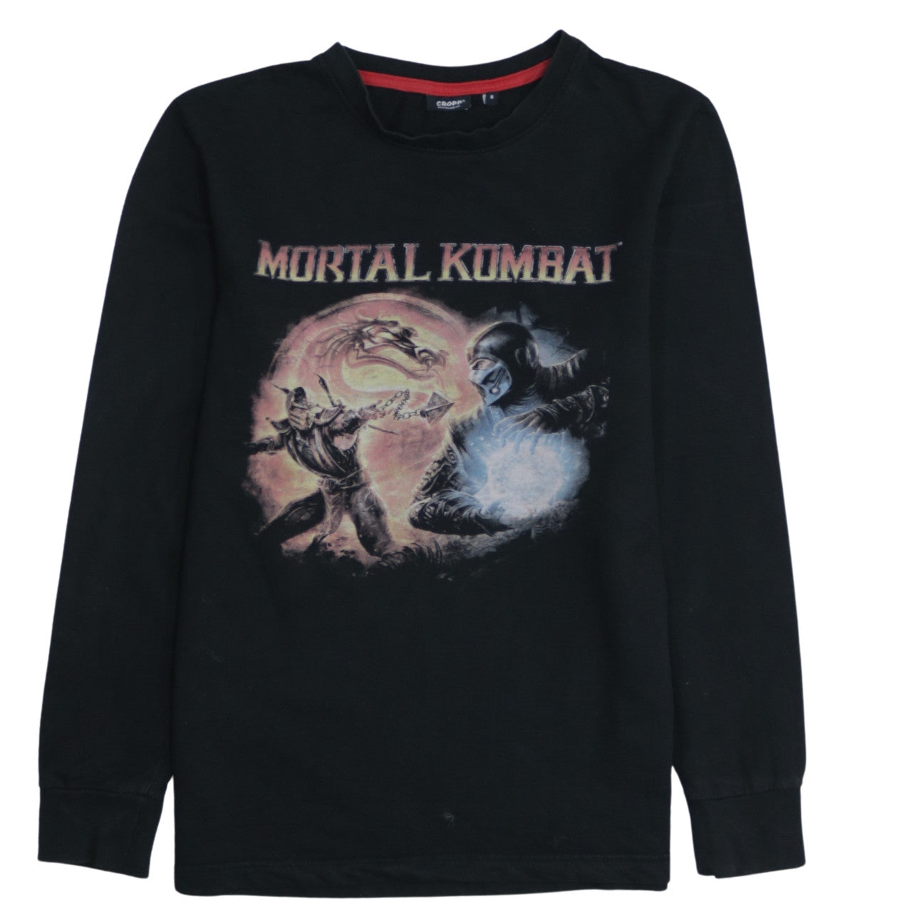 Cropp Men's Black Mortal Kombat Regular Fit Sweatshirt S