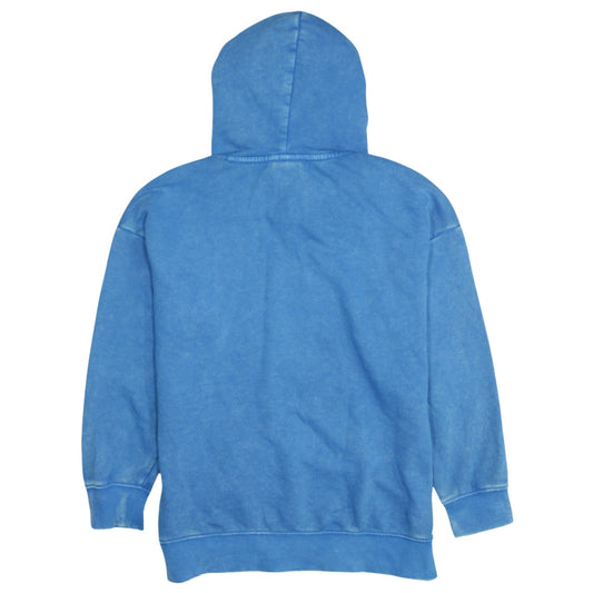 Champion Boys Blue Pullover Hoodie Medium 9-10 Years Cotton Blend