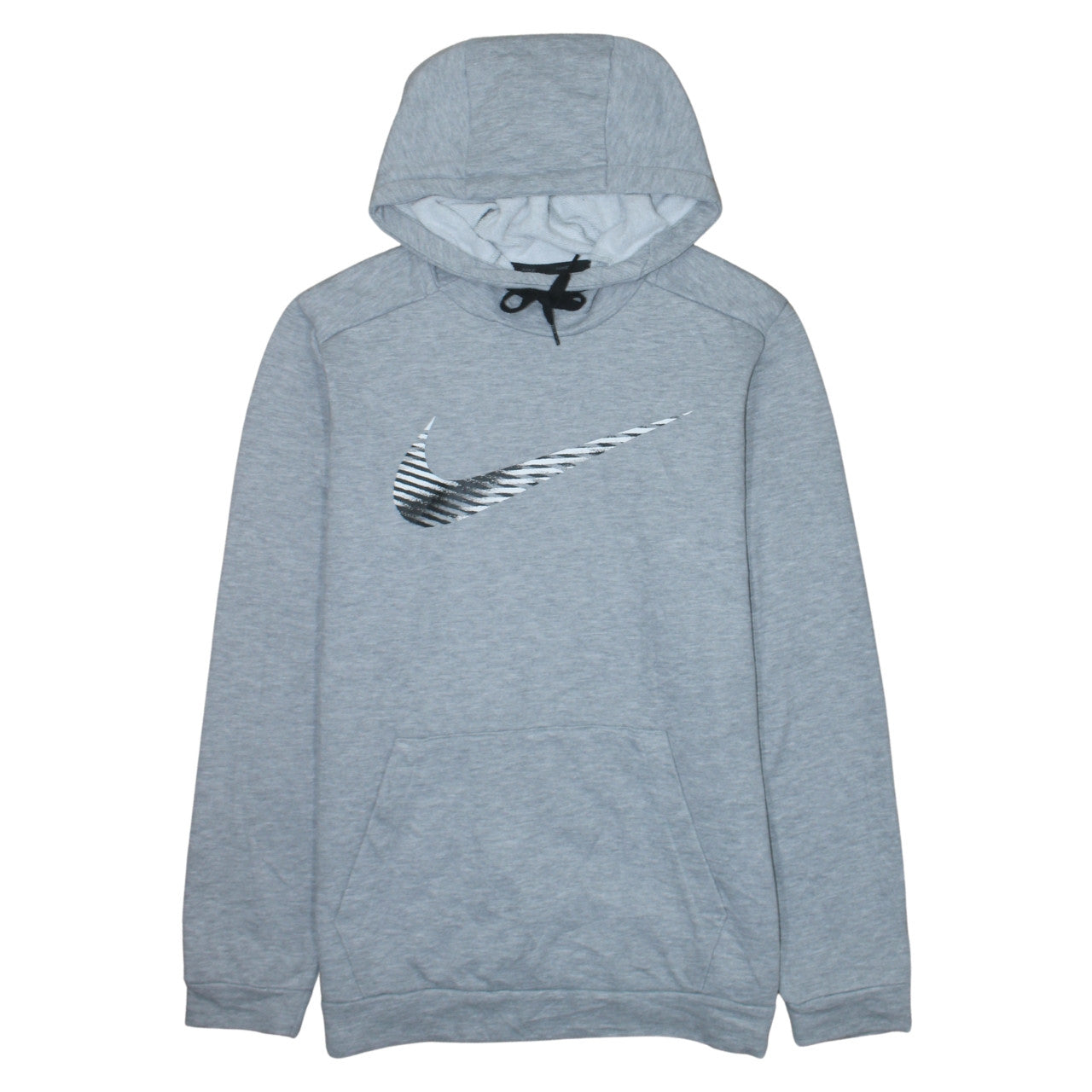 Nike Men's Grey Dri-Fit Pullover Hoodie Size M Sportswear