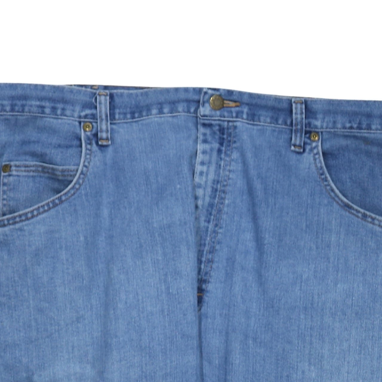 Wrangler Men's Blue 42x30 Straight Jeans Denim 5-Pocket Classic Fit