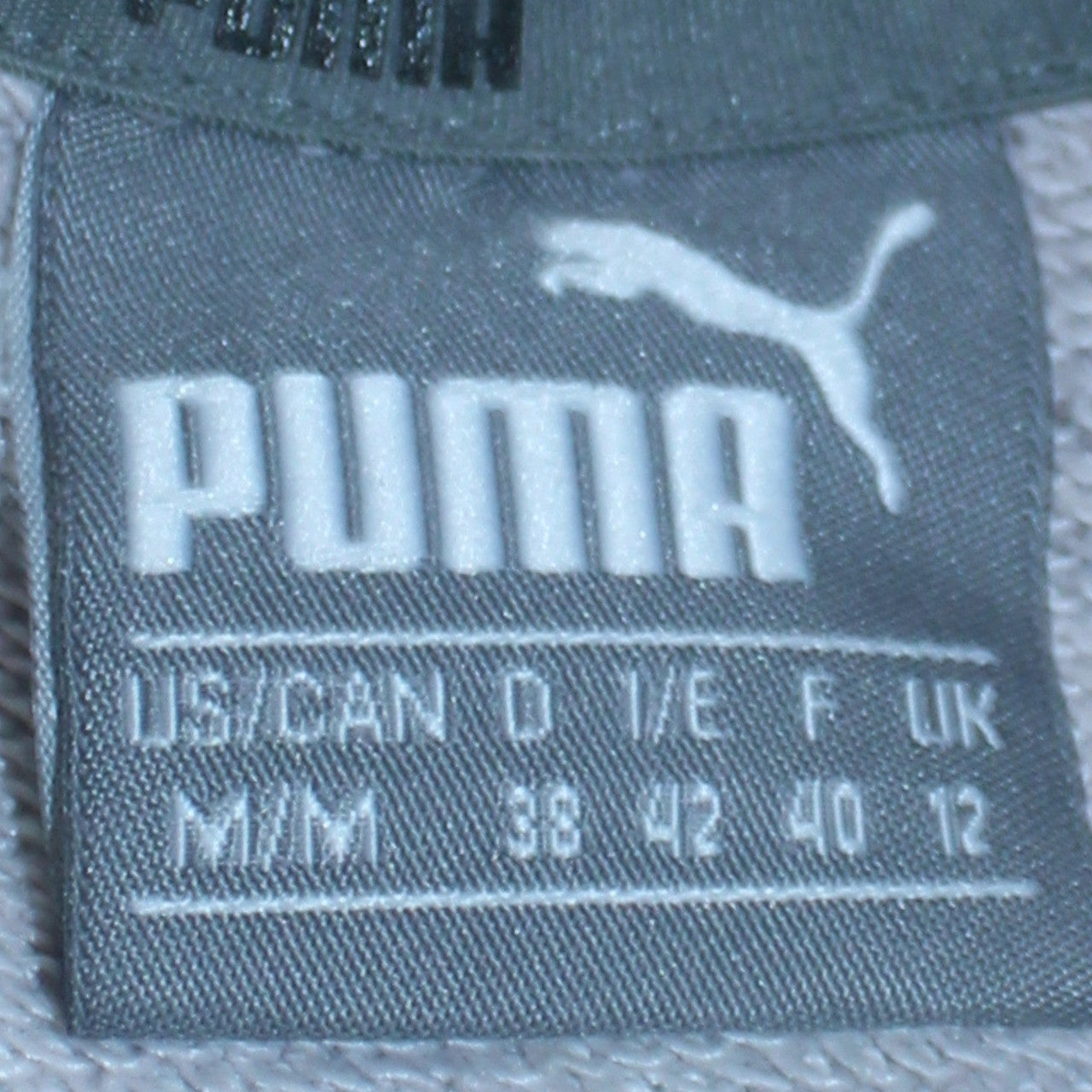 Puma Women Grey Crew Neck Logo Sweatshirt UK 12 M