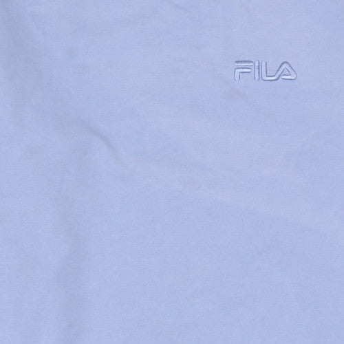 FILA Womens Blue Crew Neck Pullover Sweatshirt Size S