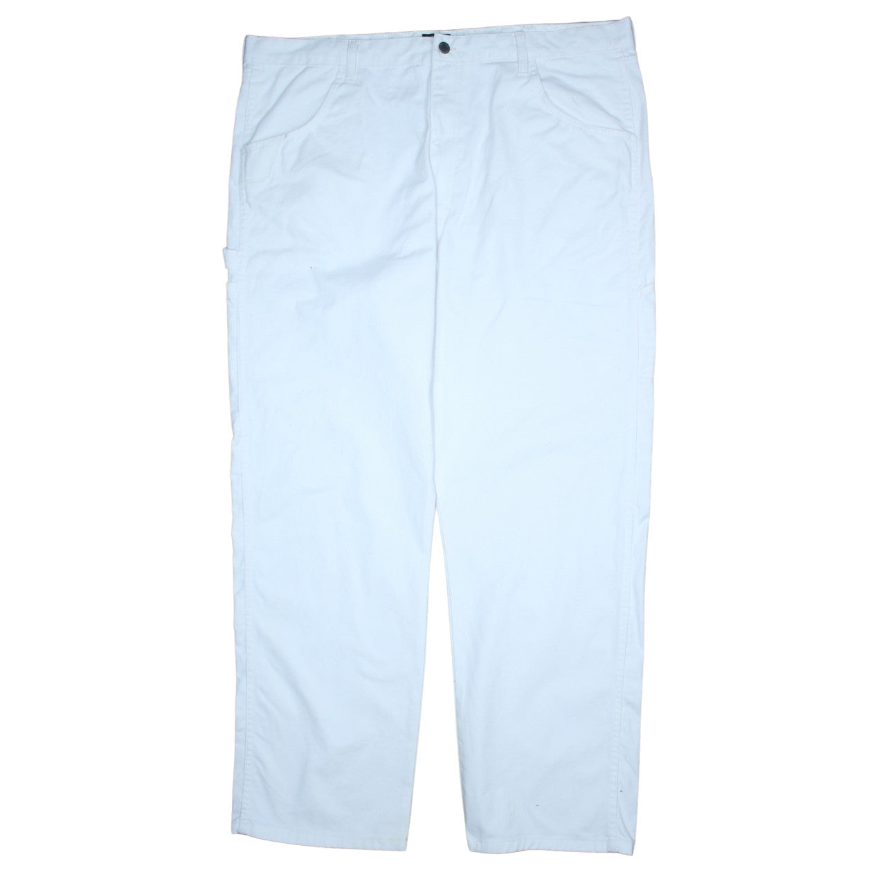 Wrangler Workwear Men's White 42x32 Straight Fit Jeans