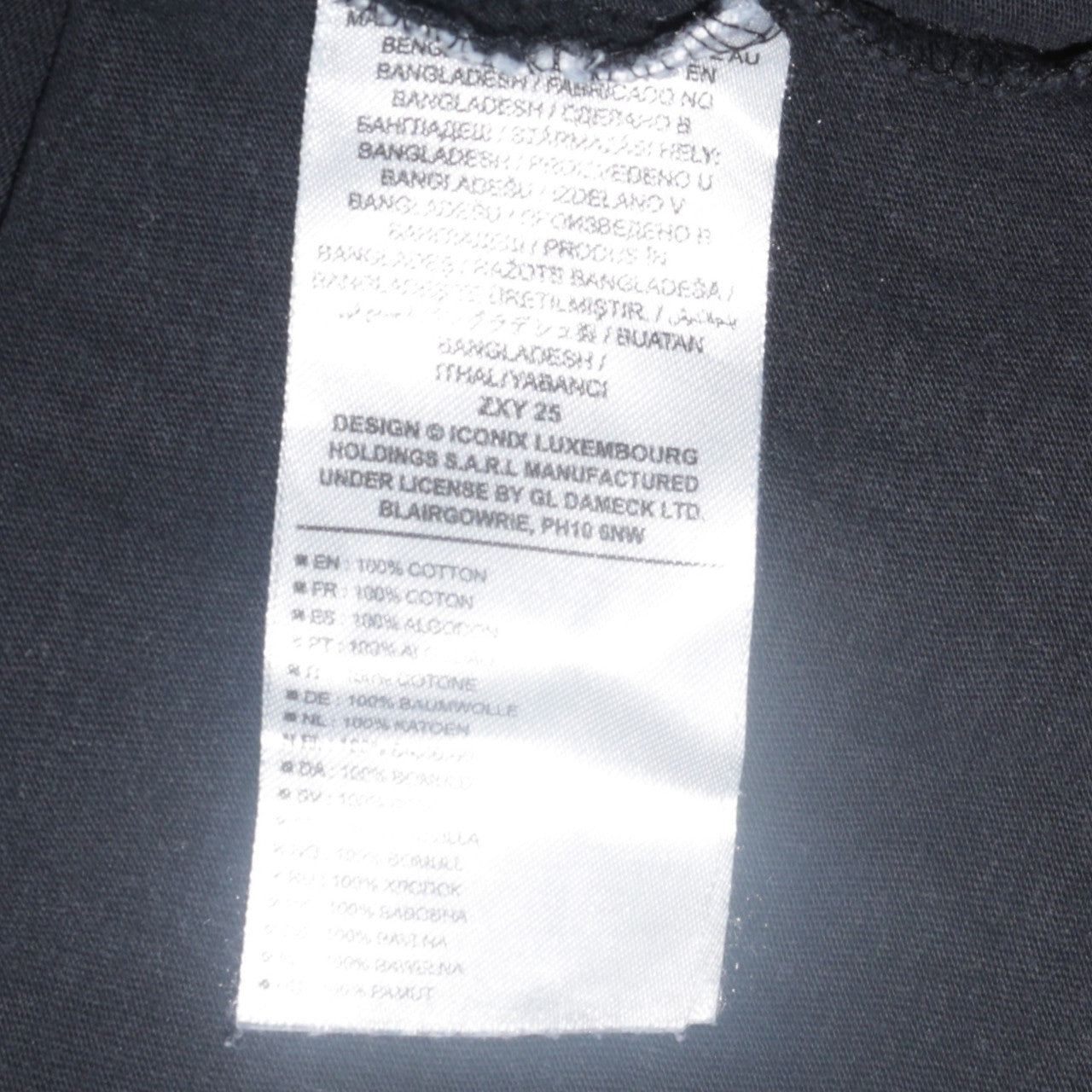 Umbro Men's Black 2XL Logo Sports Cotton T-Shirt