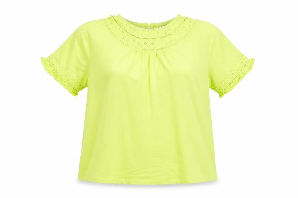 Marks & Spencer Women’s Yellow Cotton Tunic Blouse Size 12