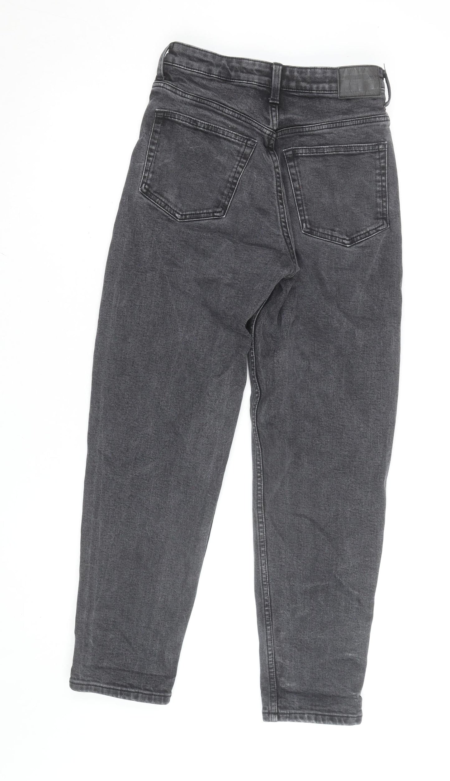Weekday Women's Black High Rise Mom Jeans Size 10
