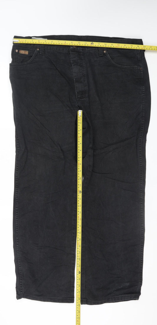 Wrangler Women’s Black Straight Leg Jeans Size 20 Regular 40x30
