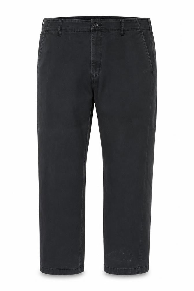 Lee Men's Black X-Treme Comfort Khaki Chino Trousers 40x30