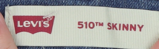 Levi's Women's Blue 510 Skinny Jeans Size 18 Regular Mid Rise