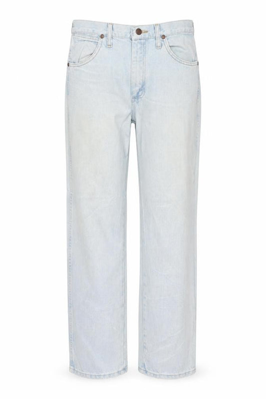 Wrangler Womens Blue 12 Straight Leg Light Wash Jeans