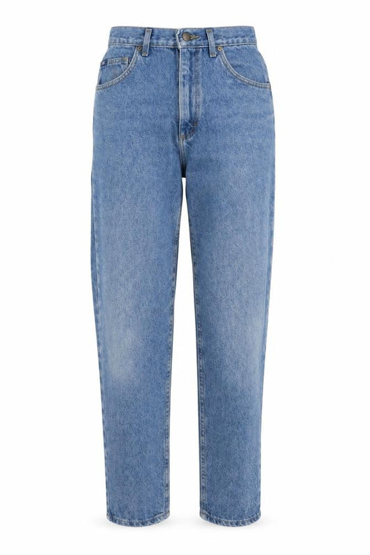Lee Womens Blue High Rise Mom Jeans Size 11 Slim Vintage Denim