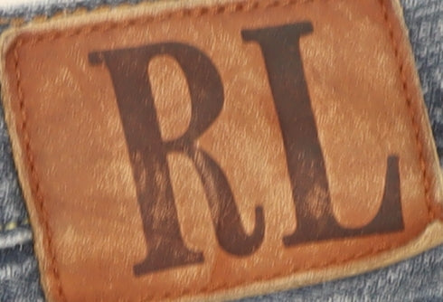 Ralph Lauren Men's Blue Straight Leg Denim Jeans Size 40x30