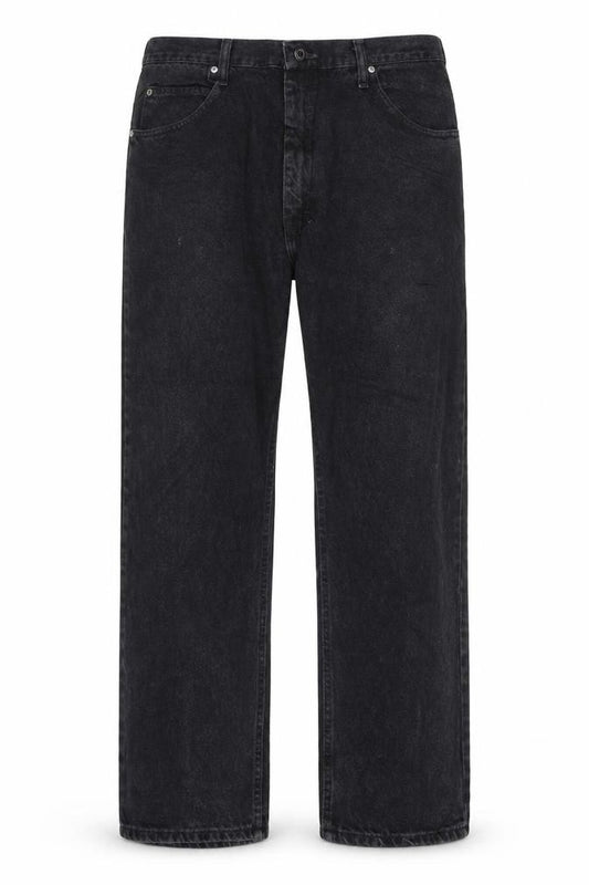Wrangler Men's Black 40x30 Relaxed Fit Straight Leg Jeans