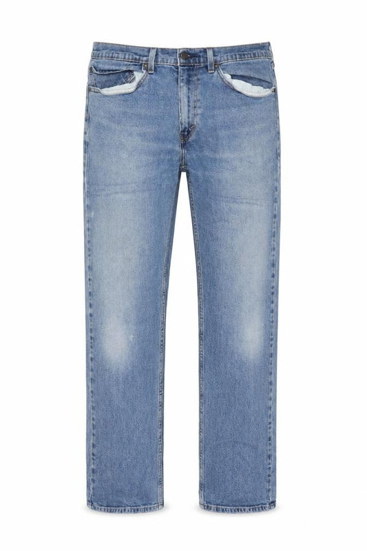 Levi's Men's Blue Straight Leg Denim Jeans W34 L32 Regular Fit