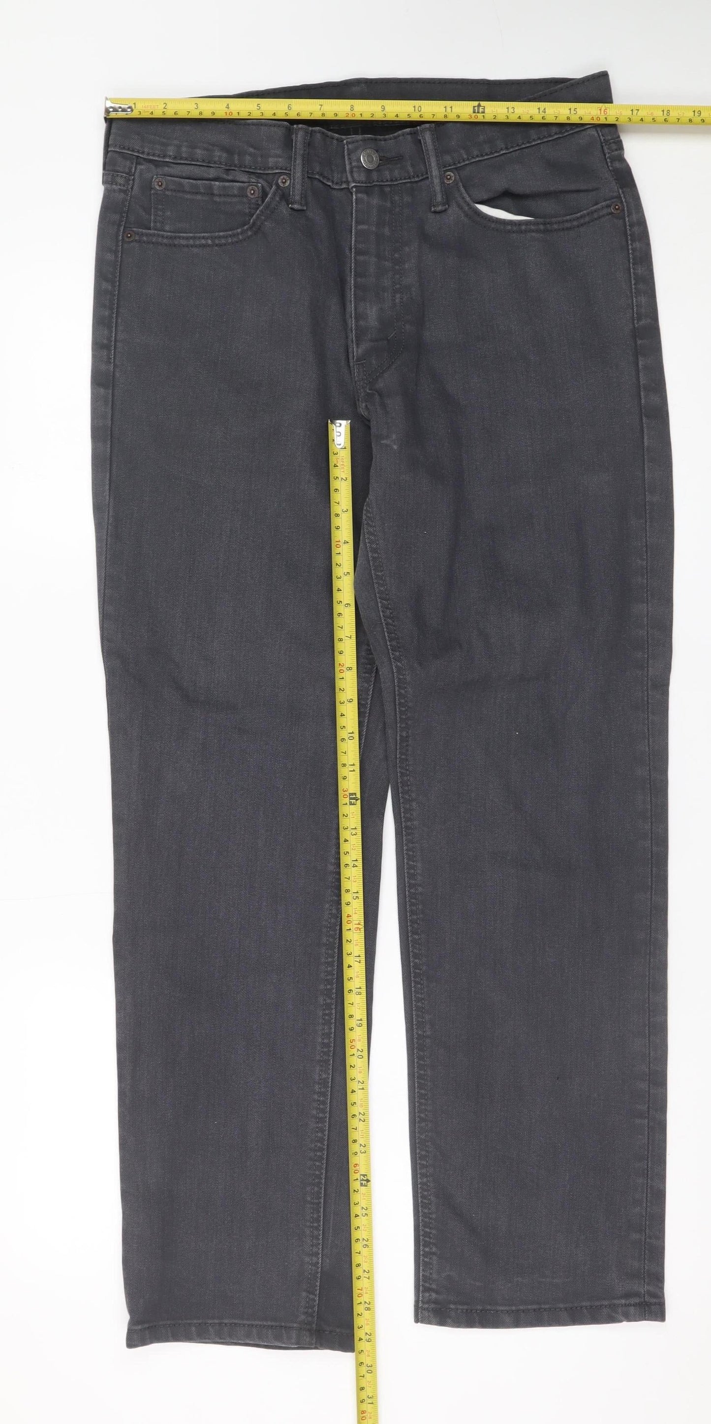 Levi's 541 Men's Grey Straight Fit Denim Jeans W32 L30