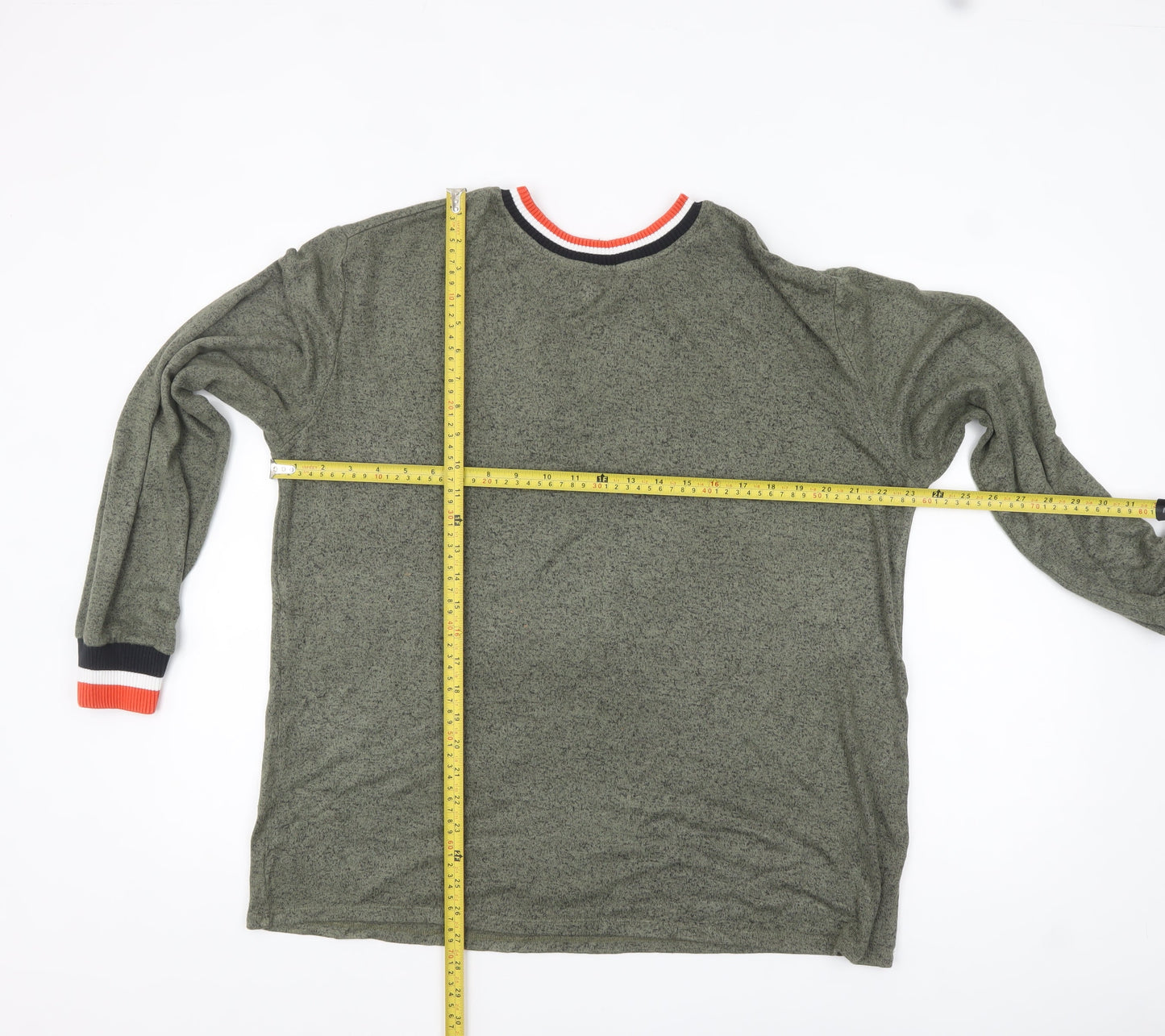 Ruth Langsford Women's Green XL Long Sleeve Jersey Top