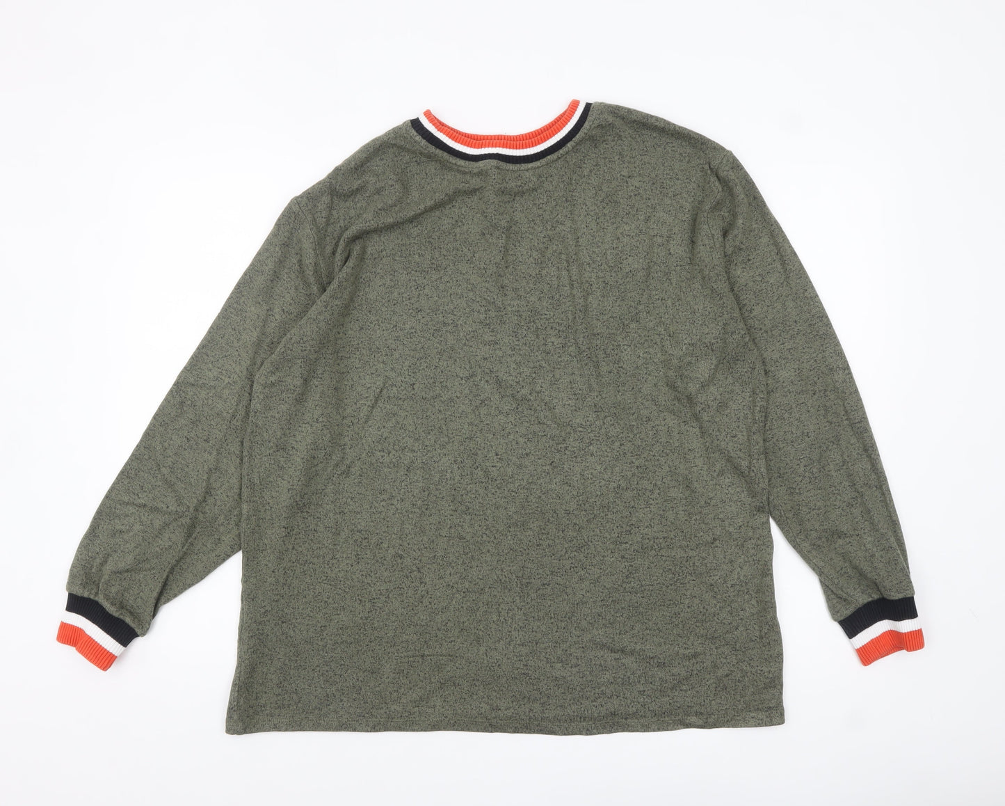 Ruth Langsford Women's Green XL Long Sleeve Jersey Top