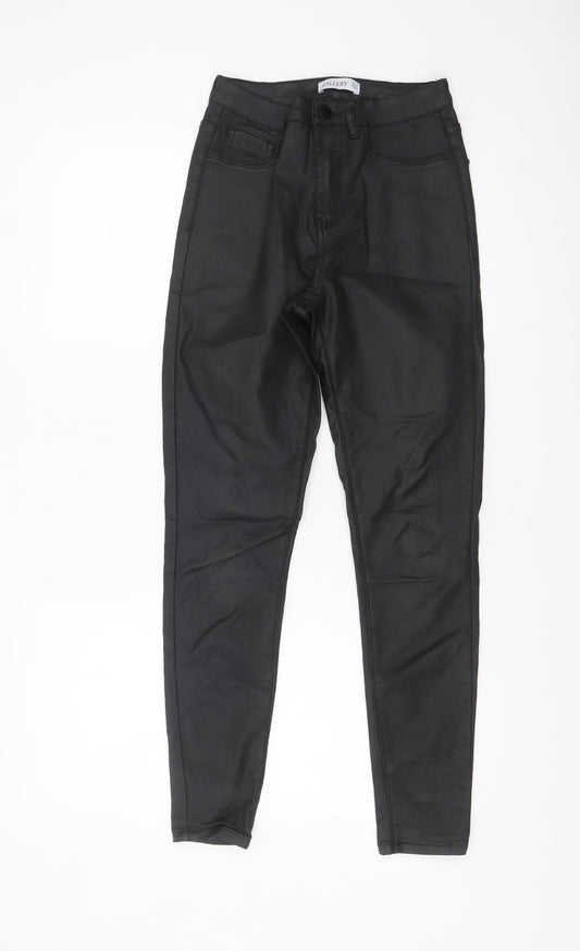 Gallery Women's Black High Rise Stretch Jeggings Size 10