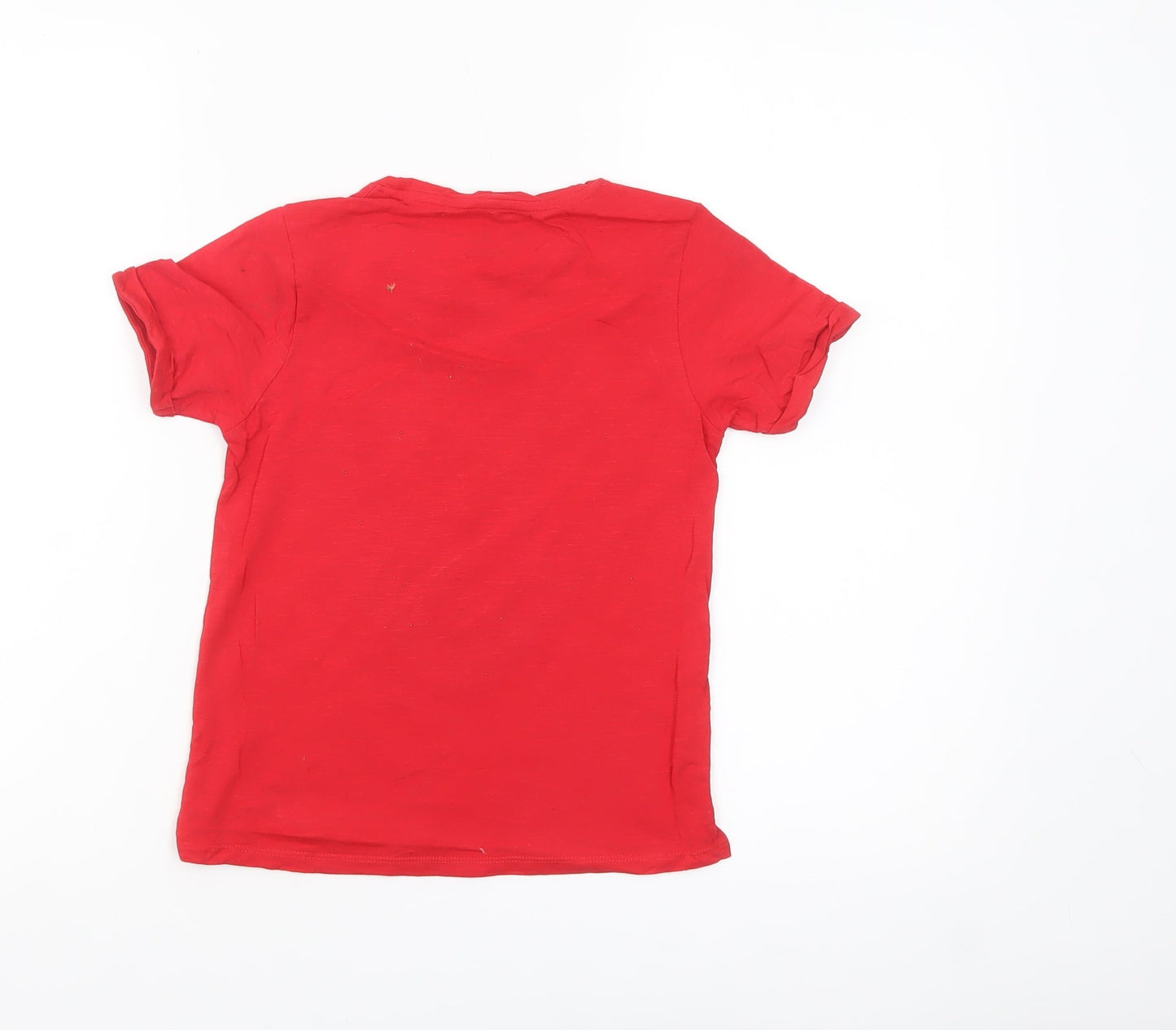 My Weekend Favourites Girls Red #LOVE Graphic T-Shirt Age 8 Years Cotton