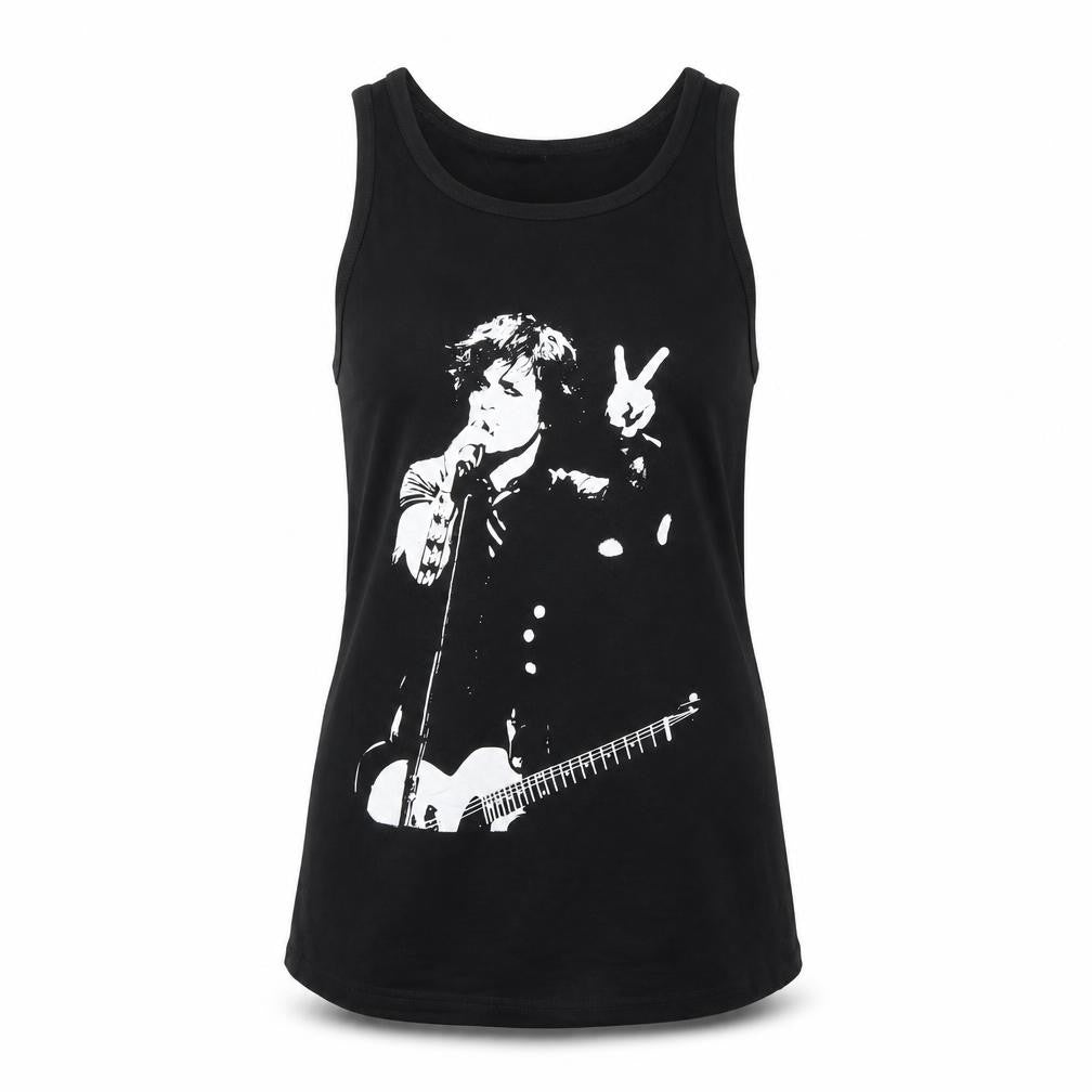 Death Kitty Women’s Black Music Tank Top S 100% Cotton Rock Style
